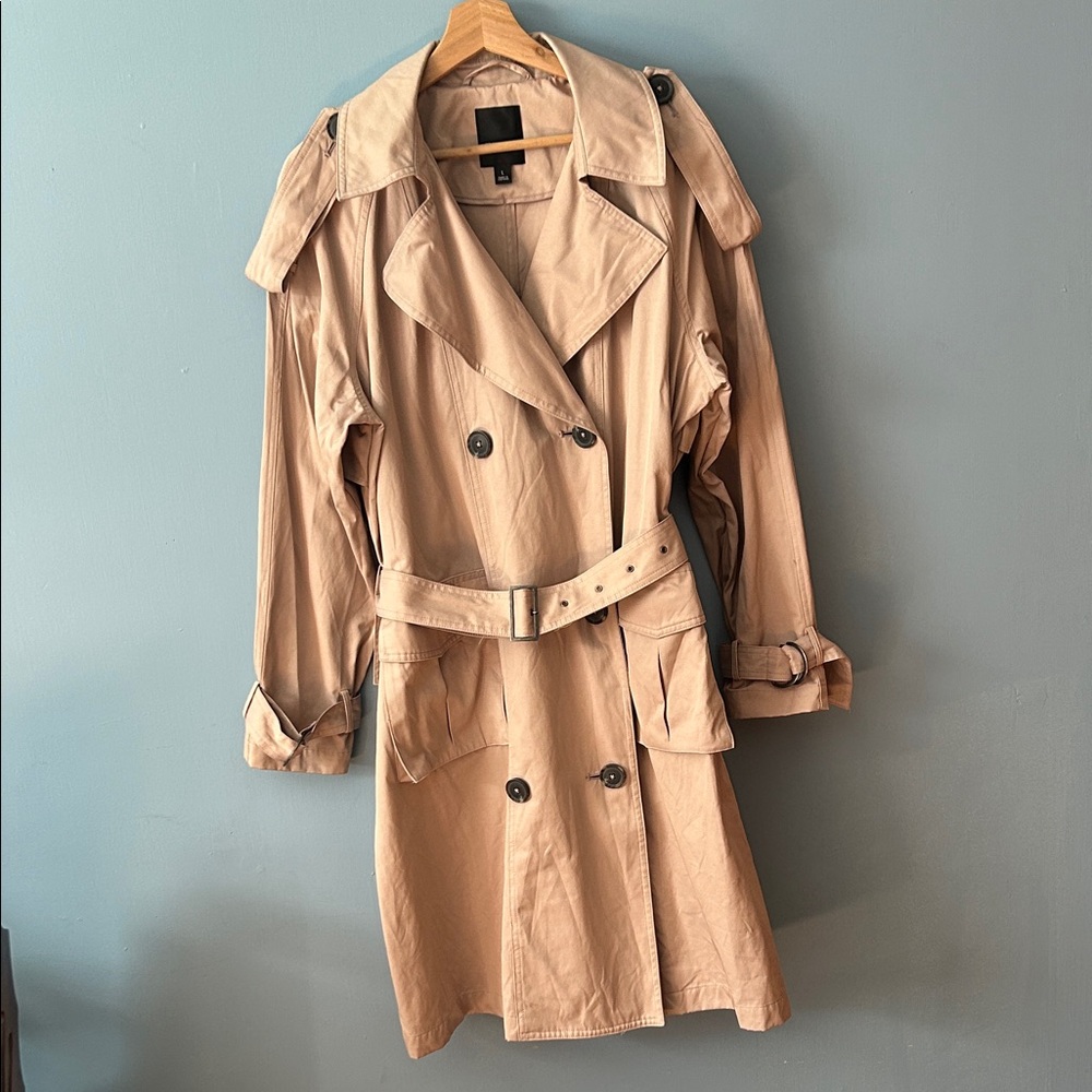 Classic Tan Trench Coat